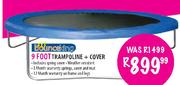 Bounceking 9 Foot Trampoline+Cover