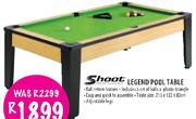 Shoot Legend Pool Table