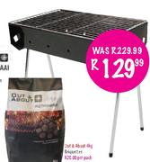Out & About Large Braai-50x30x14cm