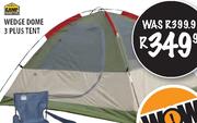 Camp Master Wedge Dome 3 Plus Tent