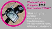 Wireless Cycling Computer 