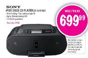 Sony Ipod Dock CD Player(25-S2P/BC)