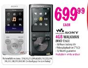 Sony 4GB Walkman(NWZ-E363)
