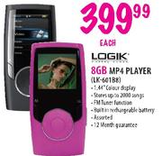 Logik 8GB MP4 Player(LK-60188)