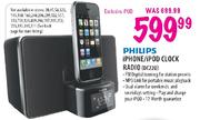Philips Iphone/Ipod Clock Radio(DC 220)