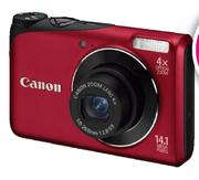 Canon Red Digital Camera-A2200