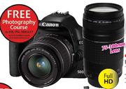 Canon E0S500D TW In Lens Bundle