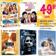 Movie DVDs-Each