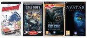 PSP Games-Burndut Legends,Call Of Duty,King Kong,Avatar