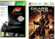 Xbox 360 Games-Forza Metorsport 3,Gears Of War-2