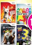 Wii Games-Bolt,Sing It,G-Force,Toy Story 3