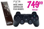 PS3 Dual Shock Controller Plus Remote