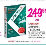 Kaspersky Internet Security 1 User 2012