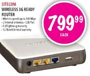 Sitecom Wireless 3G Ready Router
