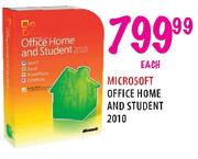 Microsoft Office Home And Student 2010