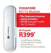 Vodafone K3772 Modem