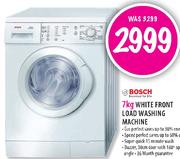 Bosch White Front Load Washing Machine-7kg