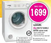 Logik White Tumble Dryer-6kg(GDZ60-105W)