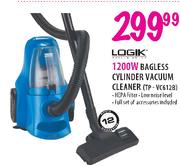 Logik Bagless Cylinder Vacuum Cleaner-1200W(TP-VC128)