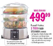 Russell Hobbs 3 Tier Food Steamer (10969)