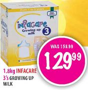 Infacare 3's Growing up Milk-1.8kg