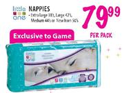 Little One Nappies-per pack