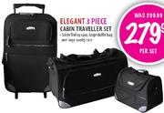 Elegant Cabin Traveller Set-3Pcs.