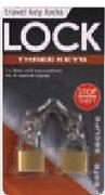 Go Logik Brass Lock-Each