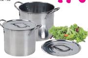 Stainless Steel Stock Pot Set-4Pcs.