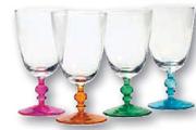 Summer Wine Glasses-4's Per Pack