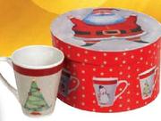 Porcelain Mugs 4-Per Pack