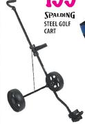 Spalding Steel Golf Cart