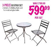 3 PIECE Bistro Set