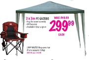 3x3m Pe Gazebo