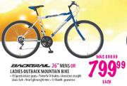 Backtral 26" MENS or Ladies Outback Mountain Bike