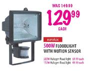 500W Floodlight With Motion Sensor
