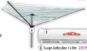 Rotary Clothes Line Rota-Spin -Each