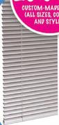 Custom-Made 25mm Aluminium Venetian Blinds (Plain Colours) - 1780X1650