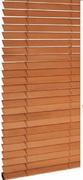 Custom-Made 50mm Wood Venetian Blinds (Plain Colours) - 1650X1950