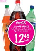 Coca-Cola Soft Drinks-2Ltr