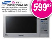 Samsung White electronic Microwave Oven-20Ltr
