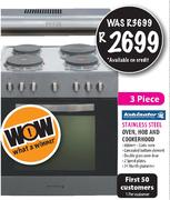 Kelvinator Stainless Steel Oven,Hob & Cookerhood
