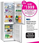 KIC Bottom Freezer/Fridge-263Ltr