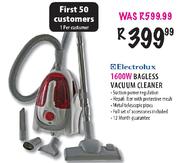 Electrolux Bagless Vacuum Cleaner-1600W