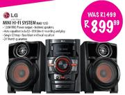 LG Mini Hi-Fi System(RAD 125)