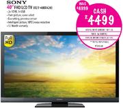 Sony 40" FHD LCD TV(KLV 408X420)