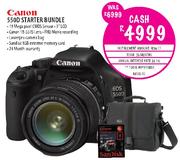 Canon 550D Starter Bundle