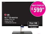LG 18.5" LED Monitor
