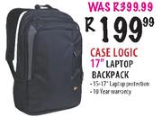 Case Logic 17" Laptop Backpack