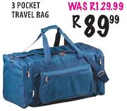 3 Pocket Travel Bag